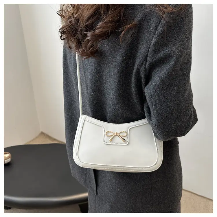 White Textured Shoulder Bag for Women 2025 — feature 12