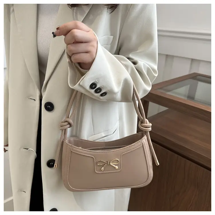 White Textured Shoulder Bag for Women 2025 — feature 17