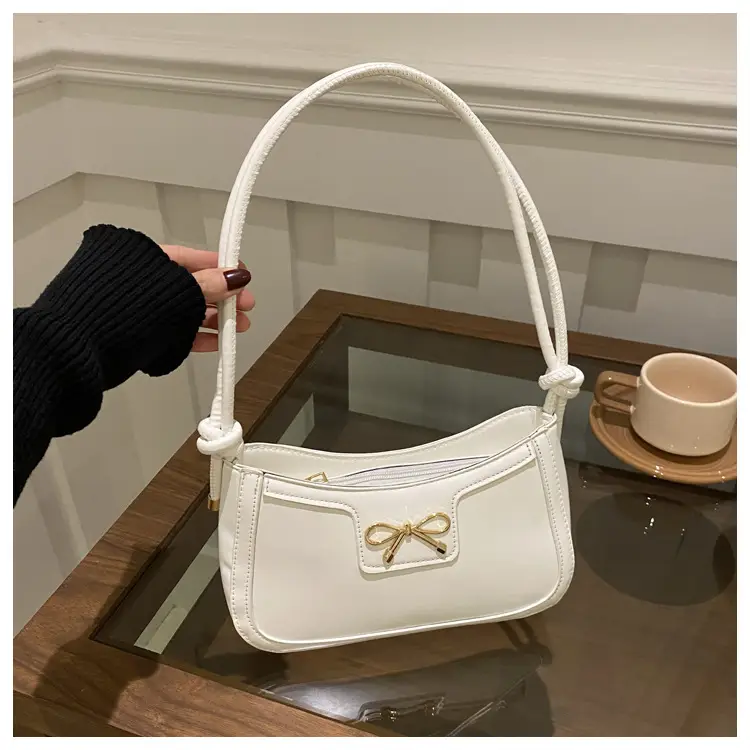 White Textured Shoulder Bag for Women 2025 — feature 27