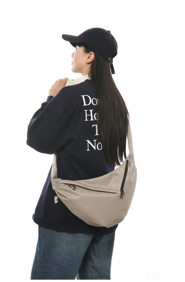 Men's Crossbody Bag Japanese Casual Sports Dumpling Bag Women's Canvas Shoulder Bag Fashionable Brand Men's Satchel luggage and leather goods — feature 26