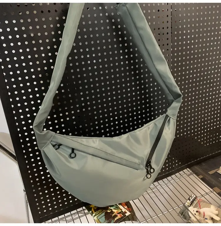 Men's Crossbody Bag Japanese Casual Sports Dumpling Bag Women's Canvas Shoulder Bag Fashionable Brand Men's Satchel luggage and leather goods — feature 33