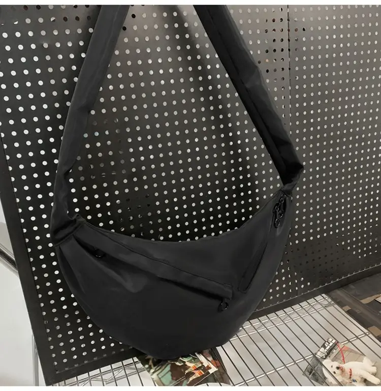 Men's Crossbody Bag Japanese Casual Sports Dumpling Bag Women's Canvas Shoulder Bag Fashionable Brand Men's Satchel luggage and leather goods — feature 37