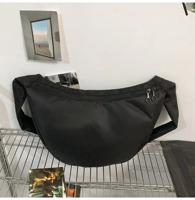 Men's Crossbody Bag Japanese Casual Sports Dumpling Bag Women's Canvas Shoulder Bag Fashionable Brand Men's Satchel luggage and leather goods — feature 40
