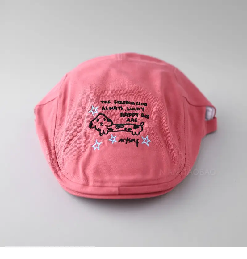 Men Women Cartoon Print Sun Hat Light Purple Spring Summer — feature 7