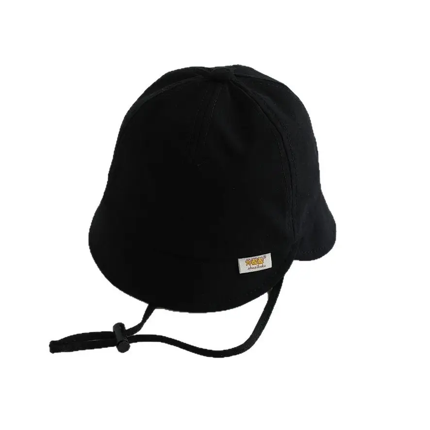 Baby's Cotton Fisherman's Hat Beige Spring Autumn - Image 10