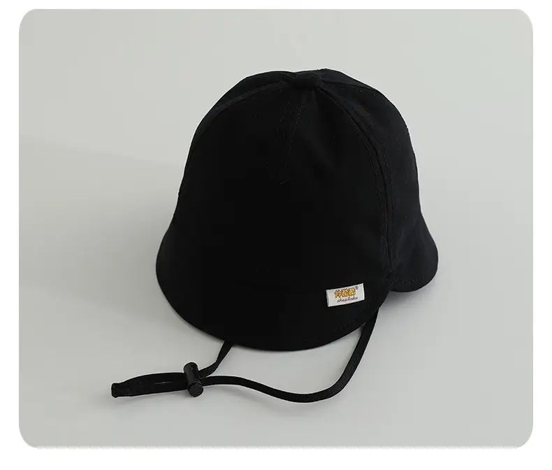 Baby's Cotton Fisherman's Hat Beige Spring Autumn — feature 8