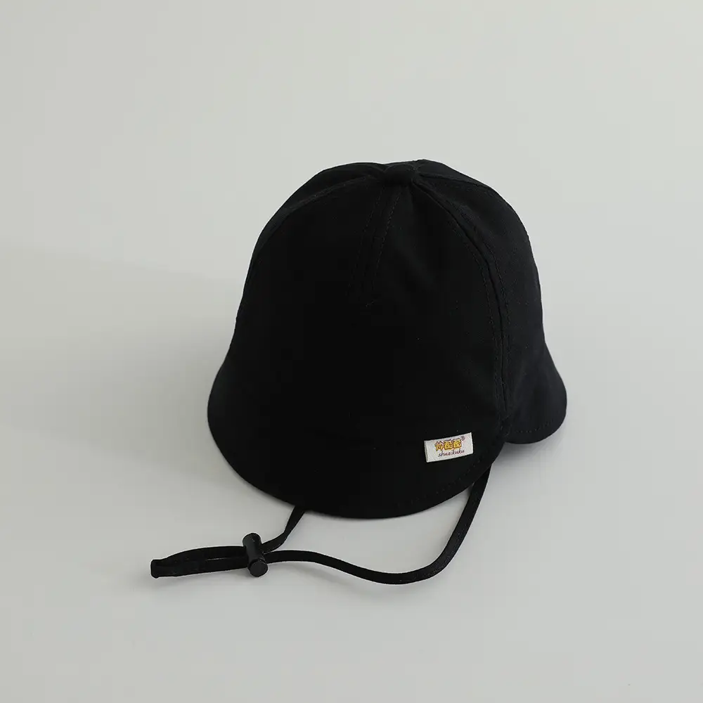 Baby's Cotton Fisherman's Hat Beige Spring Autumn - Image 5