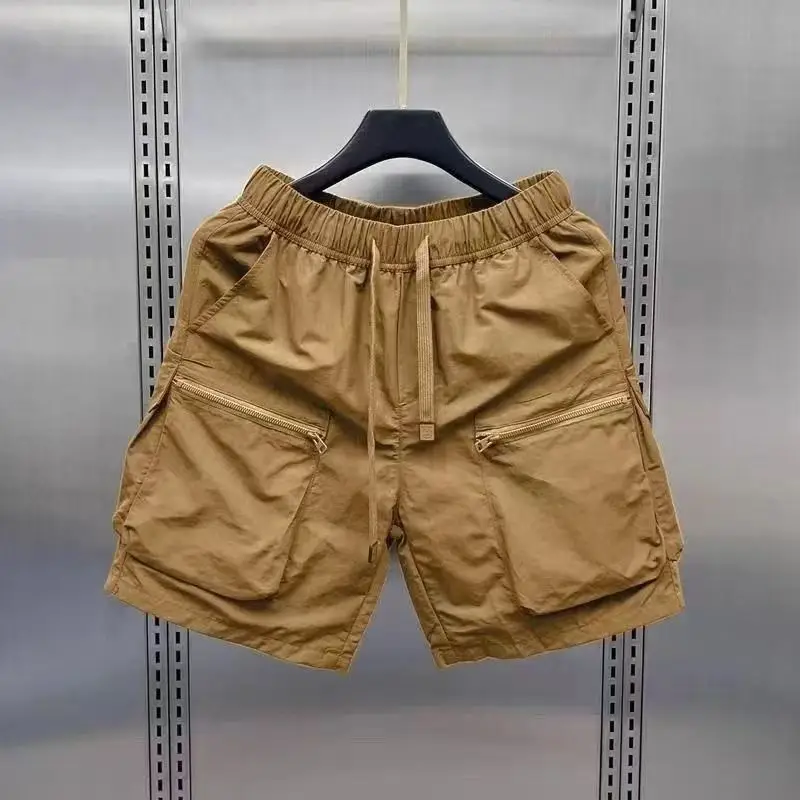 Purple Thin Summer Shorts for Men - Image 6