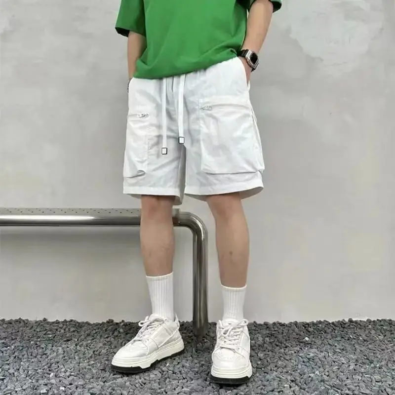 Purple Thin Summer Shorts for Men - Image 8