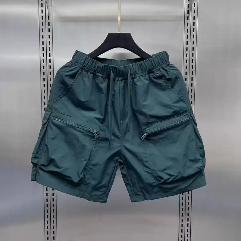 Purple Thin Summer Shorts for Men - Image 9
