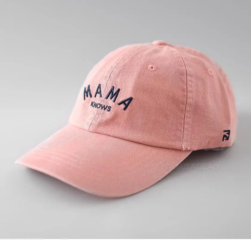 Women Navy Blue Letter Embroidered Baseball Cap - Image 8