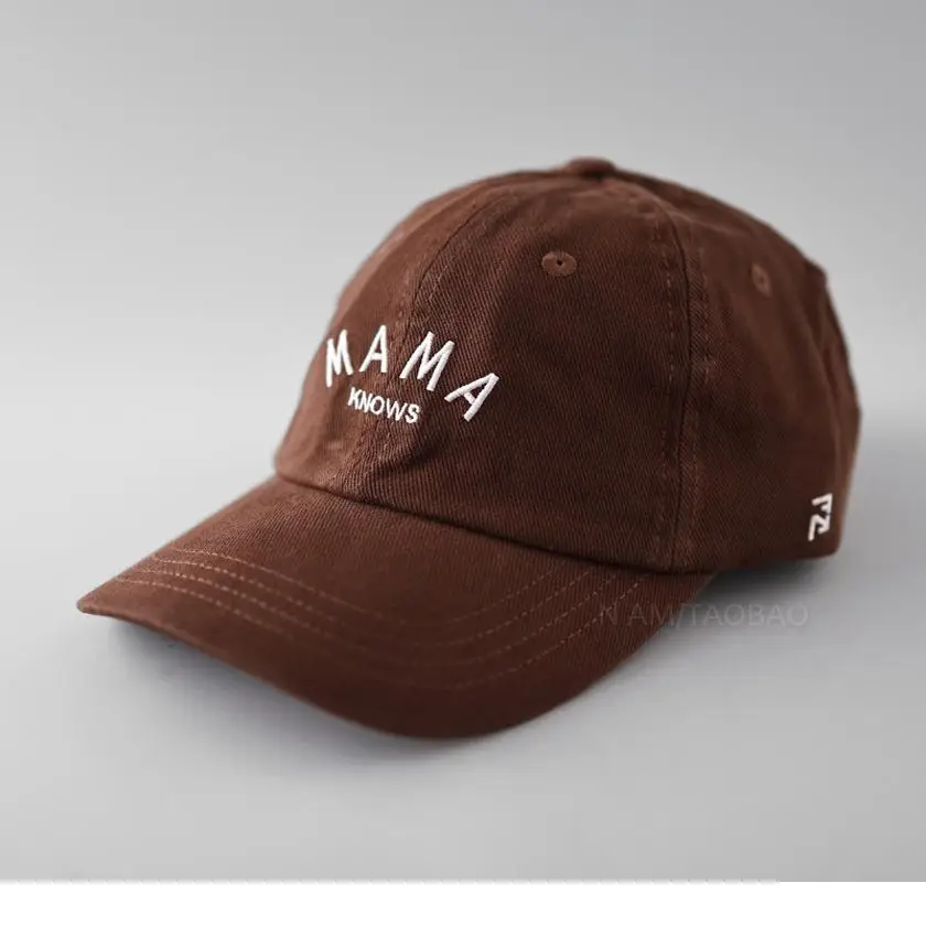 Women Navy Blue Letter Embroidered Baseball Cap - Image 10
