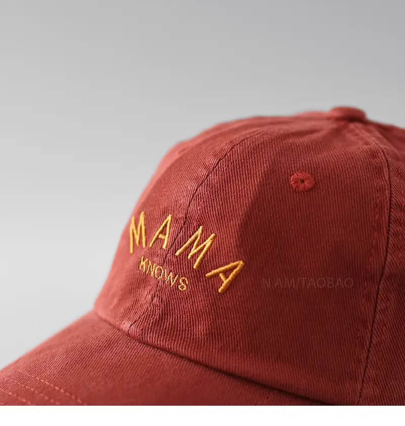 Women Navy Blue Letter Embroidered Baseball Cap — feature 9