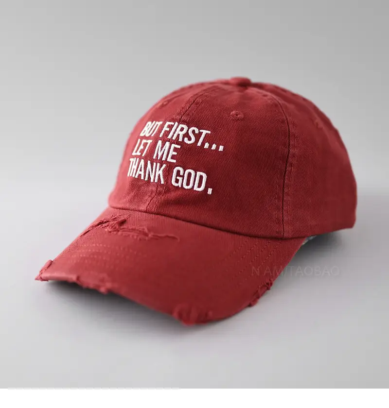 Ankora Red Korean Baseball Cap for Men Women - Image 4
