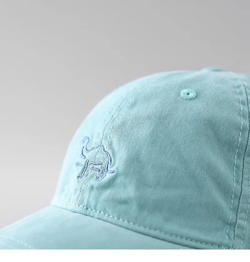 Pink Embroidered Baseball Cap for Men Women Casual Sunshade — feature 8