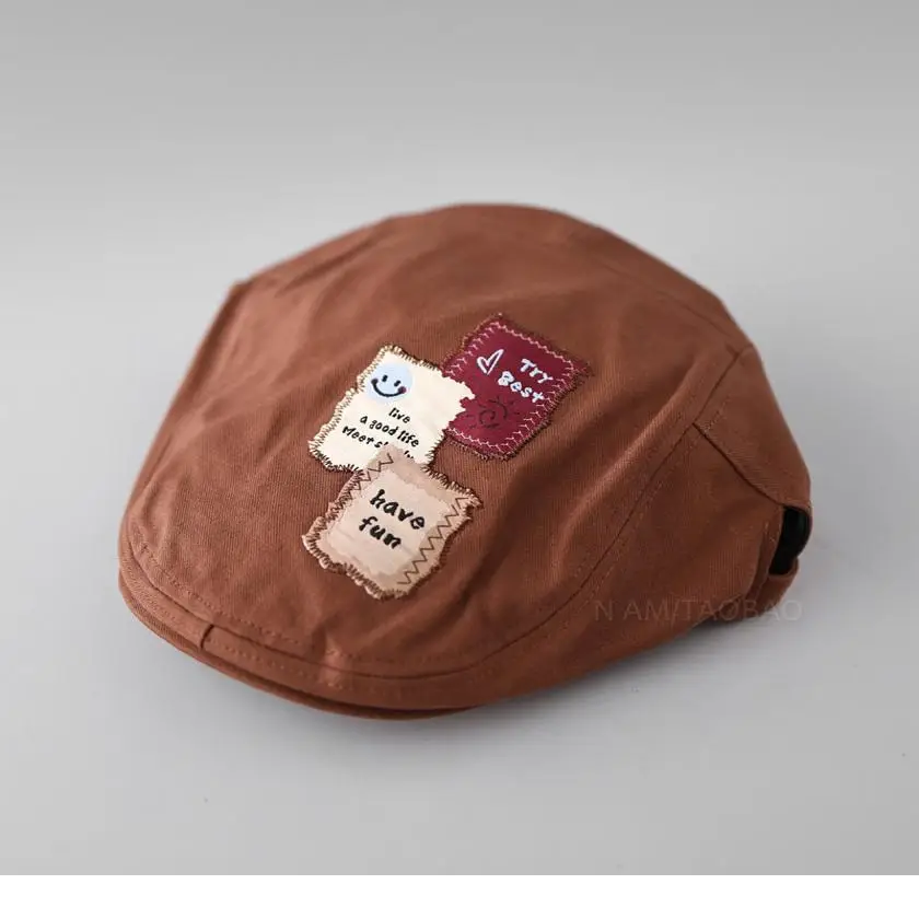 White Letter Embroidered Cap for Men Women Sunshade