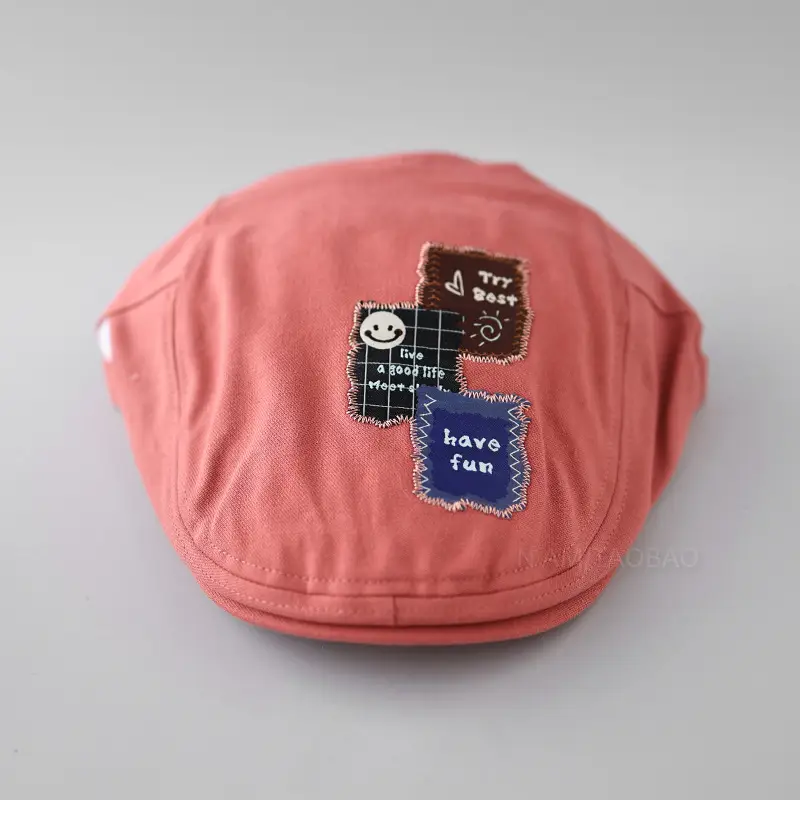 White Letter Embroidered Cap for Men Women Sunshade — feature 9