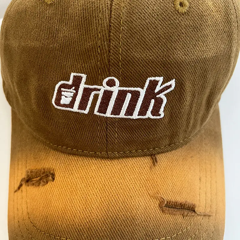 Gradual Ripped Baseball Cap Men Women All Match Outdoor Sunscreen Cap Spring Summer Korean Style Face Shown Small Cap - Image 6