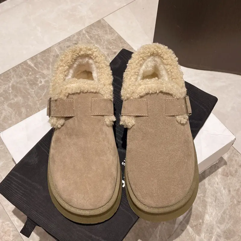 2025 Women's Plush Slip-On Snow Boots Winter - Image 3