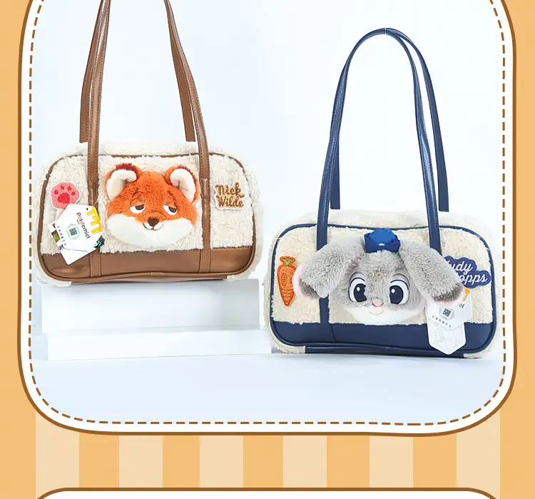 Disney Judy Nick Blue Furry Backpack for Women — feature 10
