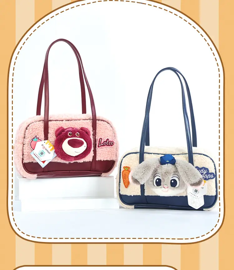 Disney Judy Nick Blue Furry Backpack for Women — feature 7