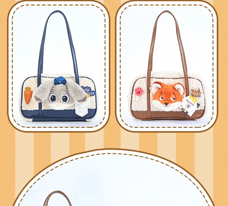 Disney Judy Nick Blue Furry Backpack for Women — feature 9