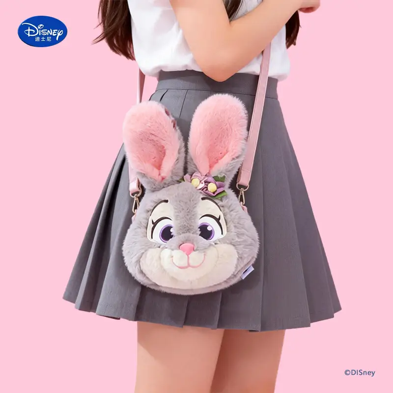 Disney Judy Nick Blue Furry Backpack for Women