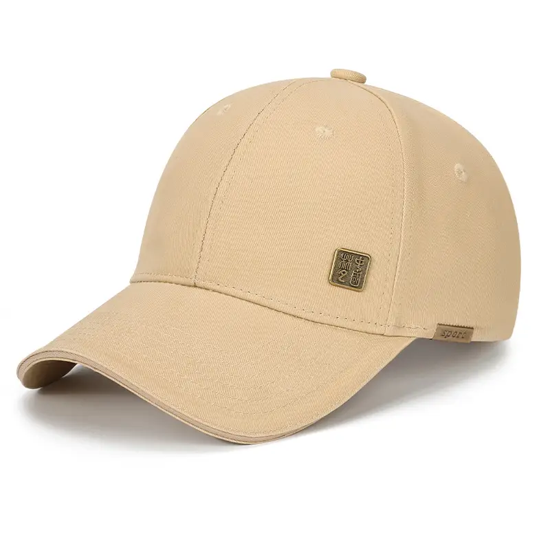 Men's Beige Baseball Cap Four Seasons 10kg - Image 9