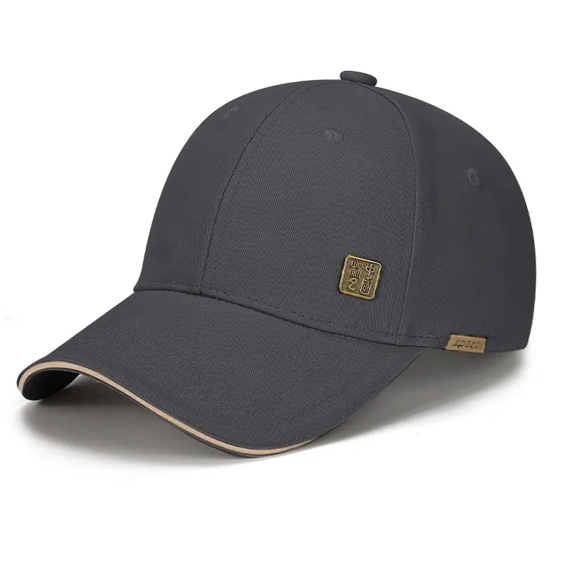 Men's Beige Baseball Cap Four Seasons 10kg - Image 4
