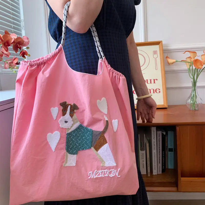 Embroidered Blue Bunny Bag for Women - Image 24