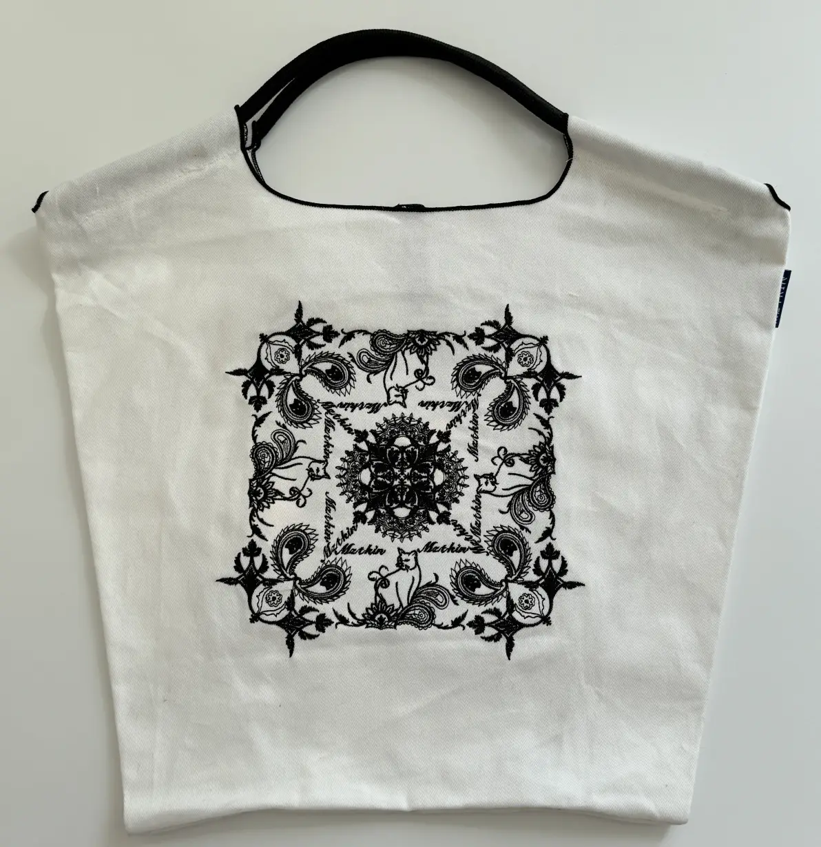 Embroidered Blue Bunny Bag for Women - Image 35