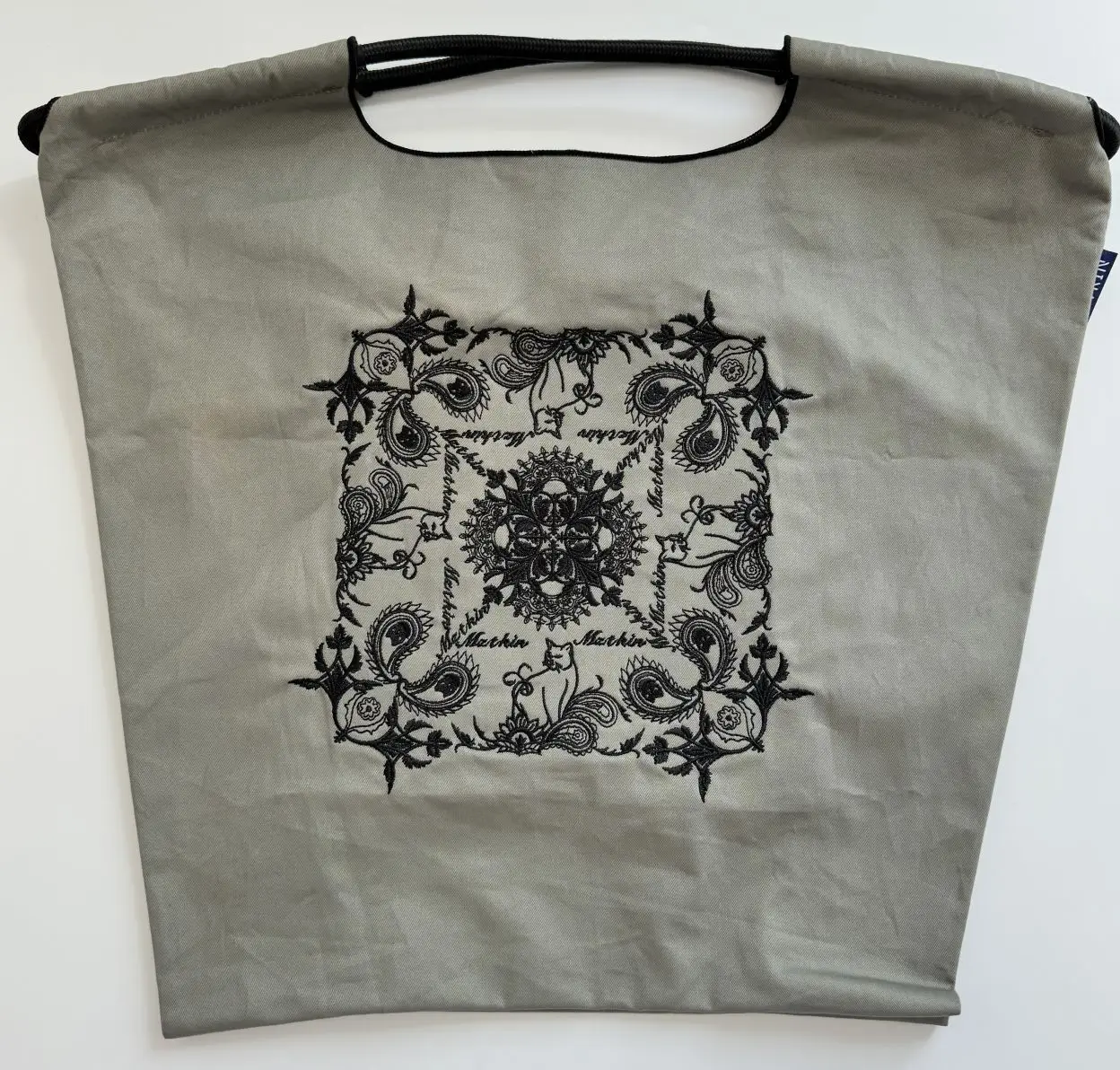 Embroidered Blue Bunny Bag for Women - Image 36