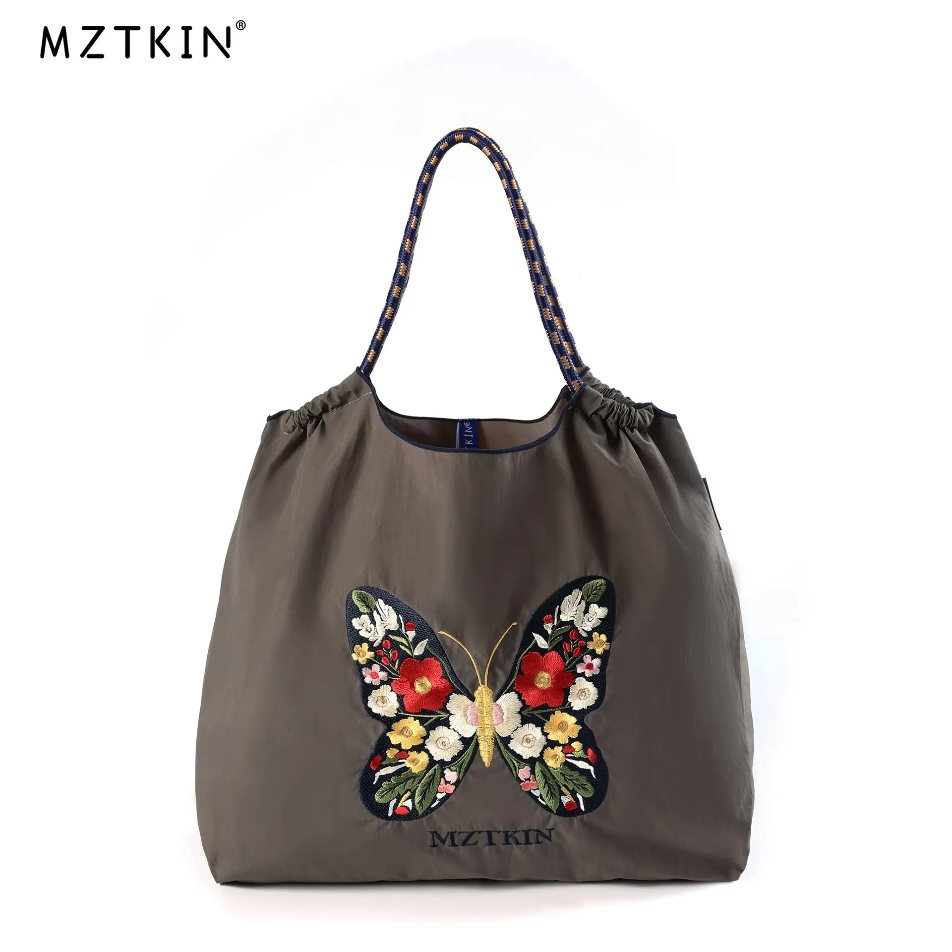 Embroidered Blue Bunny Bag for Women - Image 50