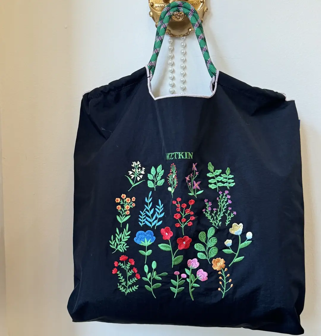 Embroidered Blue Bunny Bag for Women - Image 52