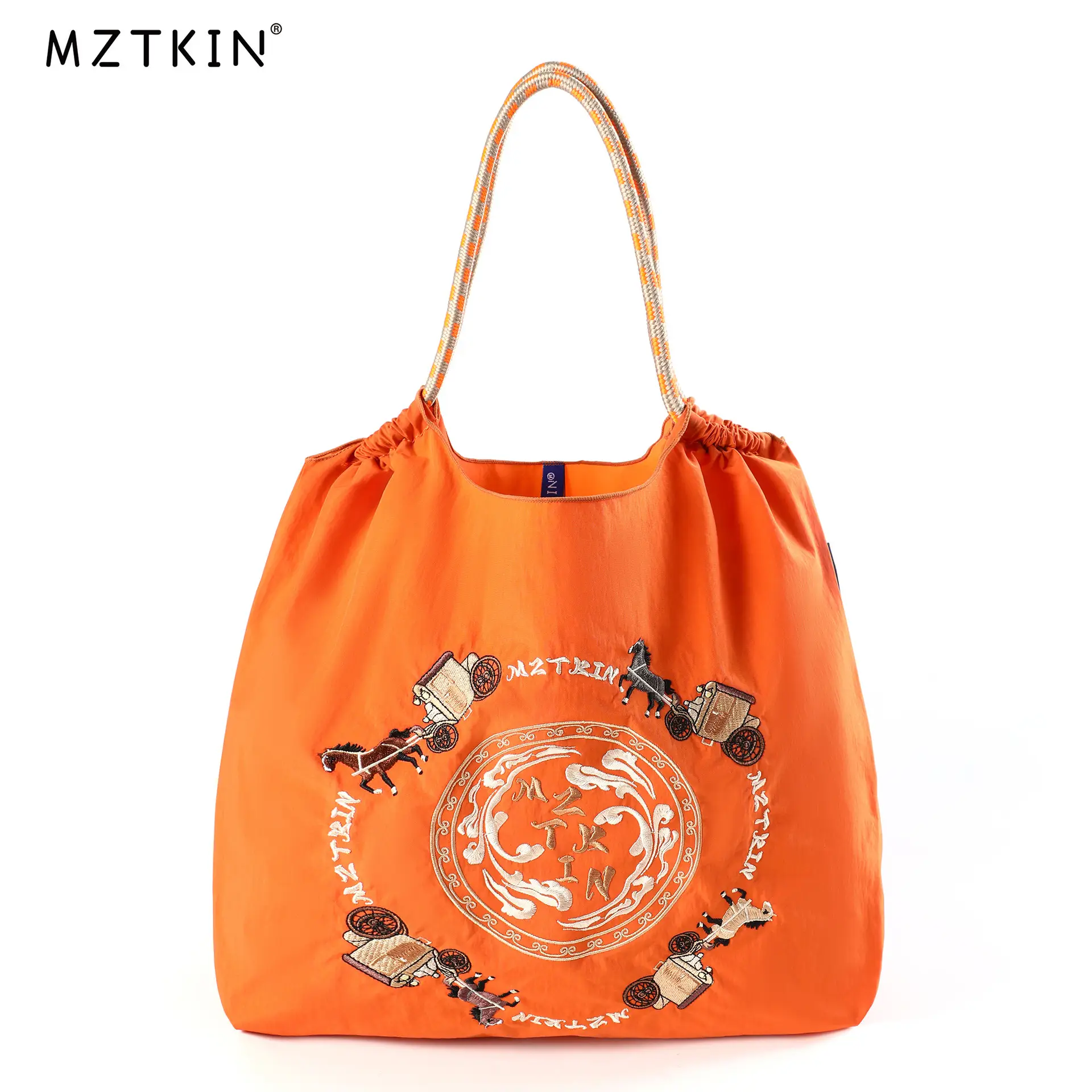 Embroidered Blue Bunny Bag for Women - Image 57