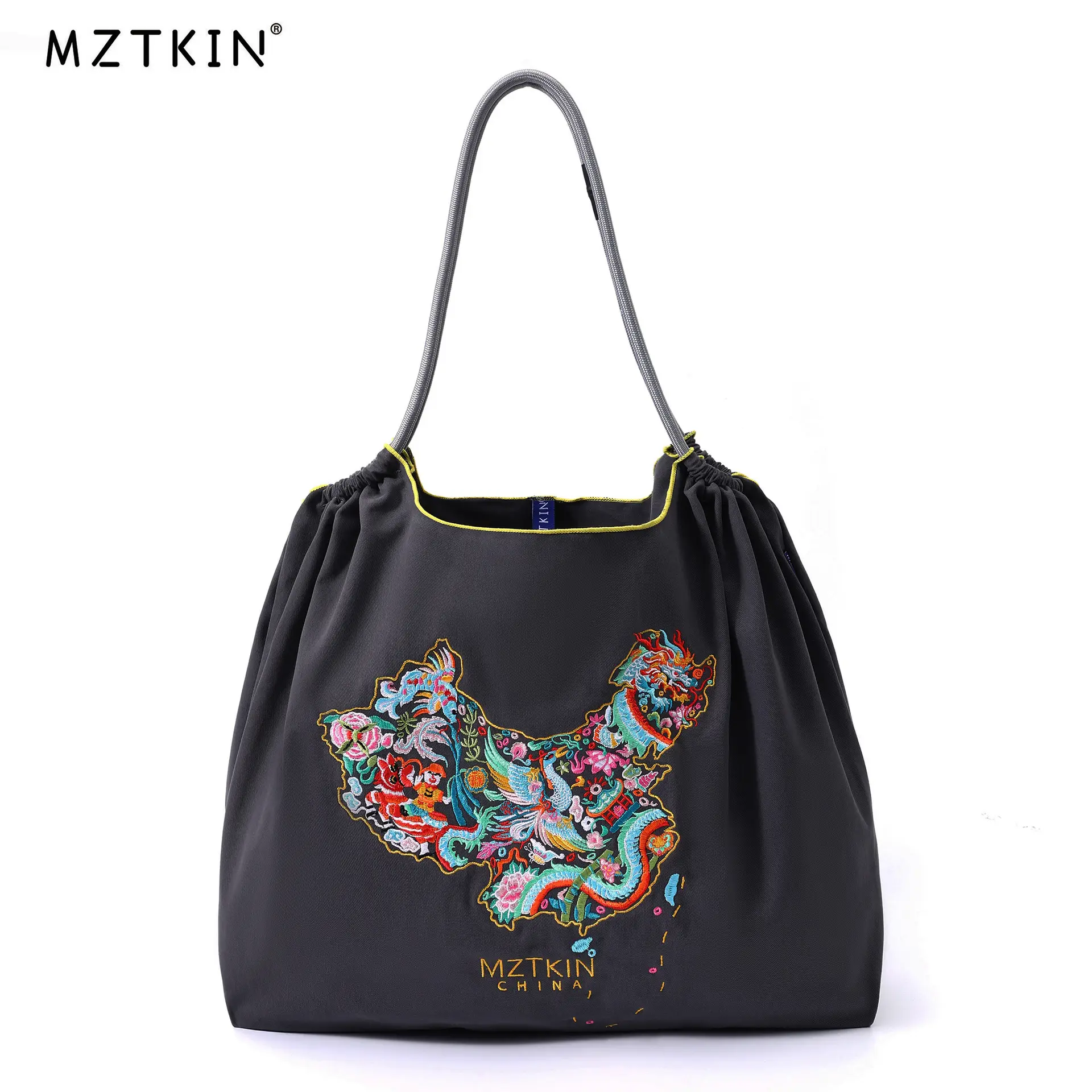 Embroidered Blue Bunny Bag for Women - Image 61