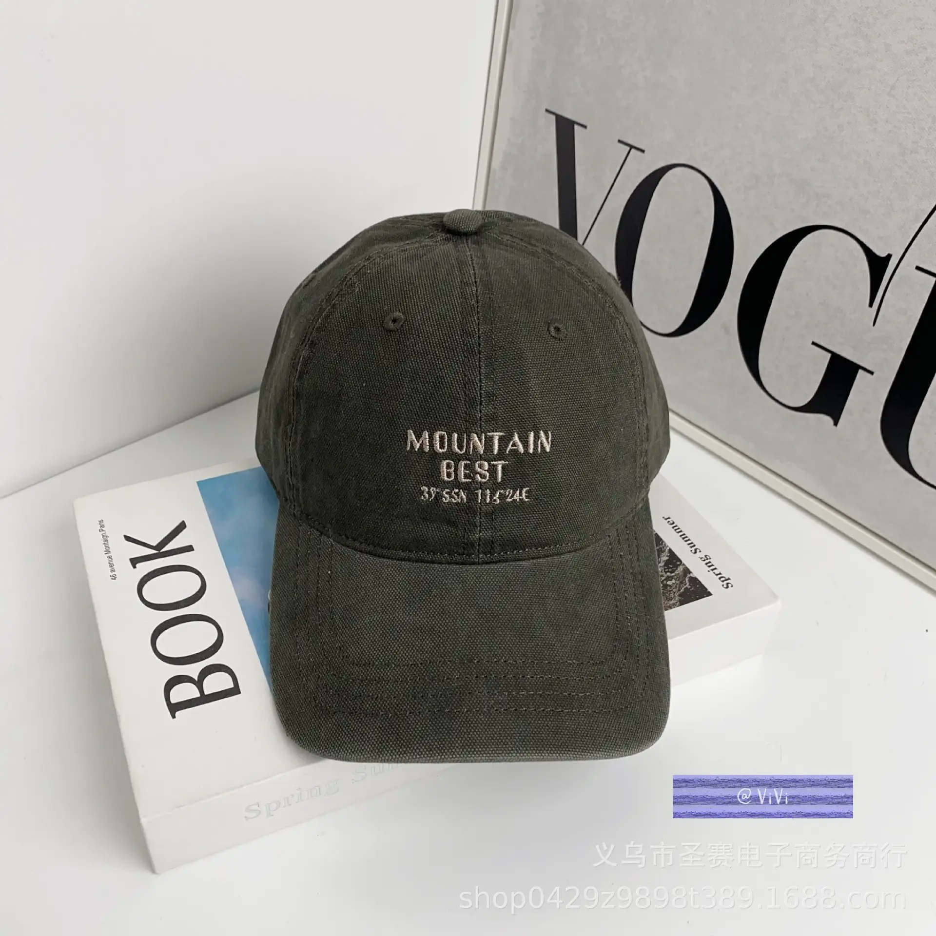 Black Mountain Best Embroidered Baseball Cap for Men Women - Image 3