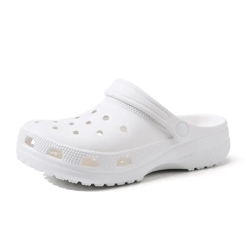 Crocs-Style Star Hole Shoes for Women, Wear-Resistant, Non-Slip, Closed-Toe Slippers, Eva Breathable, Odor-Resistant, Couple Sandals Wholesale - Image 13