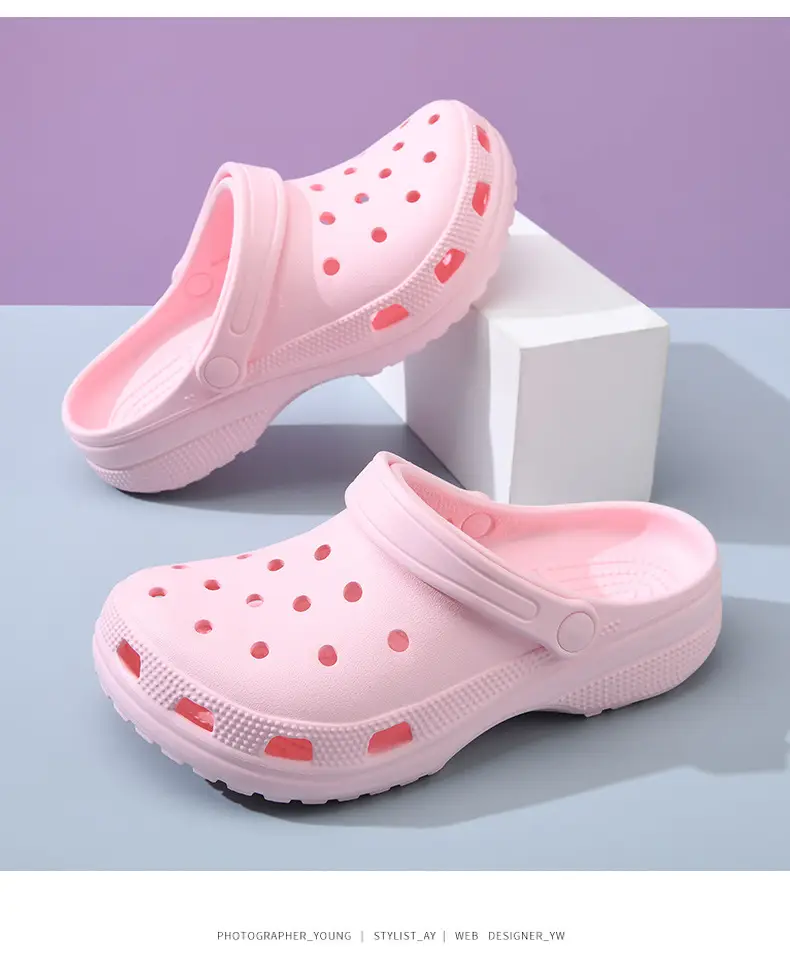 Crocs-Style Star Hole Shoes for Women, Wear-Resistant, Non-Slip, Closed-Toe Slippers, Eva Breathable, Odor-Resistant, Couple Sandals Wholesale — feature 10