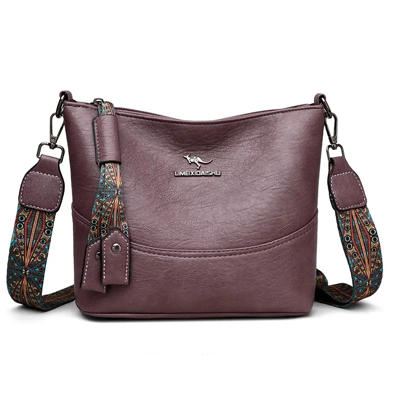 Black Embroidered Crossbody Bag for Women 2025 - Image 4