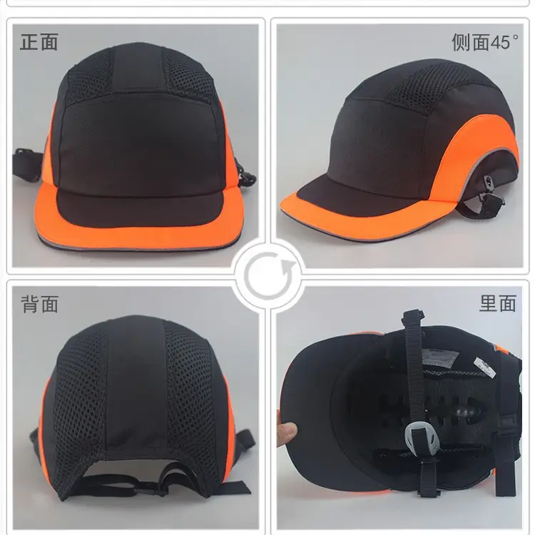 Flying Fish Anti-collision Cap Orange Blue - Image 4