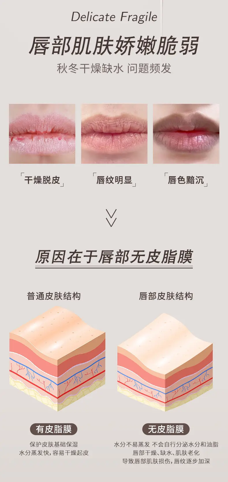 NOVO Nourishing Honey Lip Essence Oil Anti-Chapped — feature 4