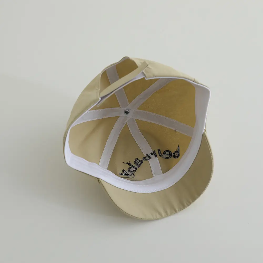 Cute Beige Bear Baby Cap for Boys Summer Hat - Image 9