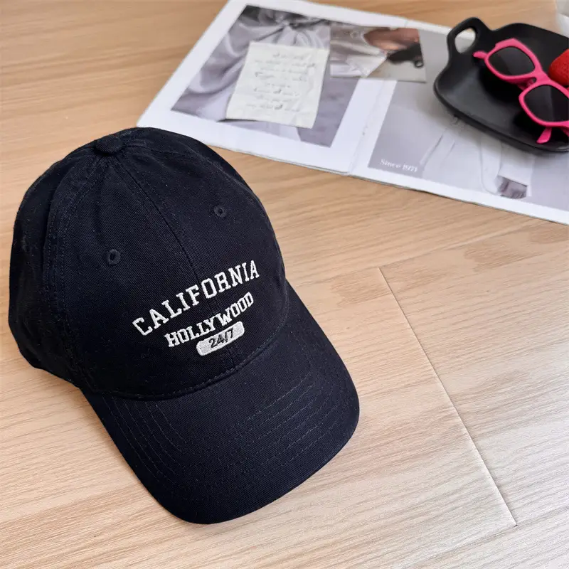 California Multicolor Letter Baseball Cap for Men Women