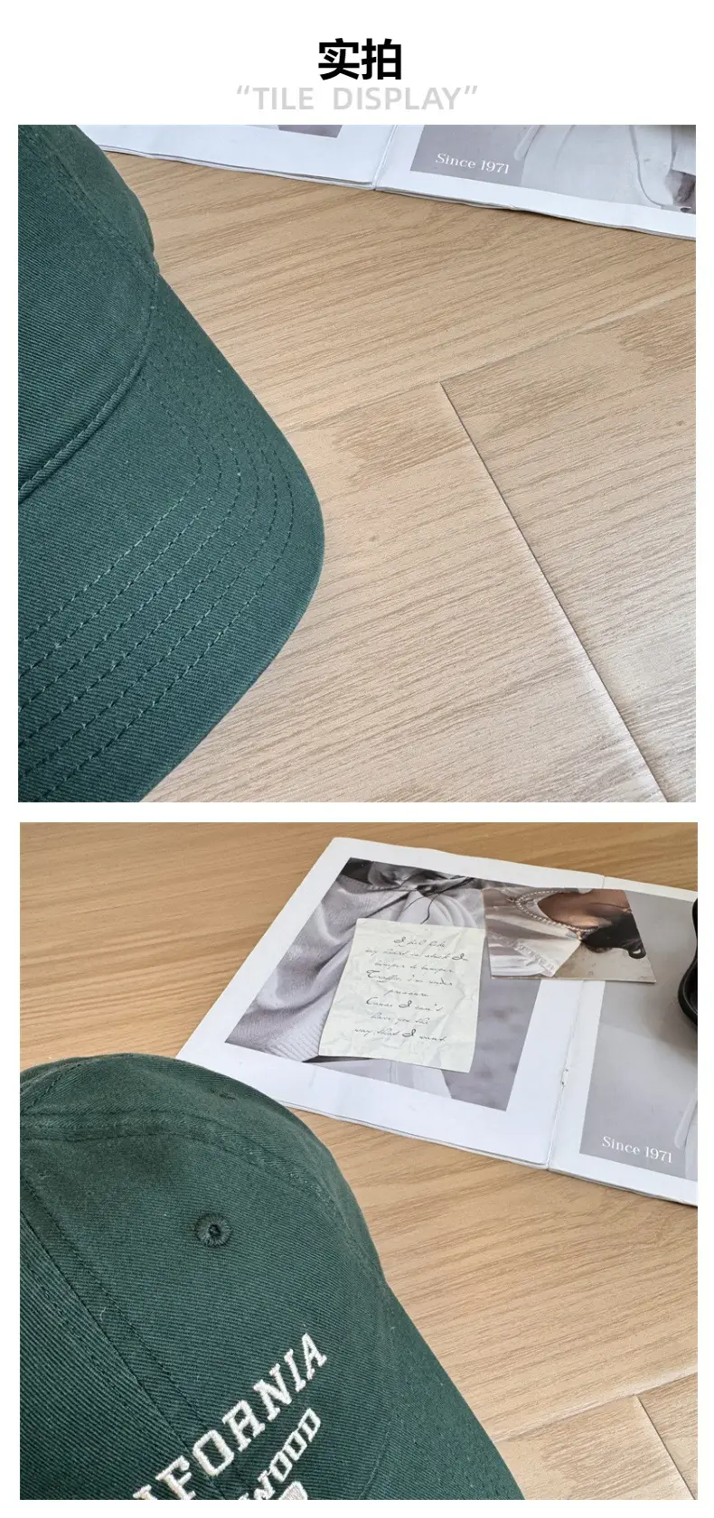 California Multicolor Letter Baseball Cap for Men Women — feature 4