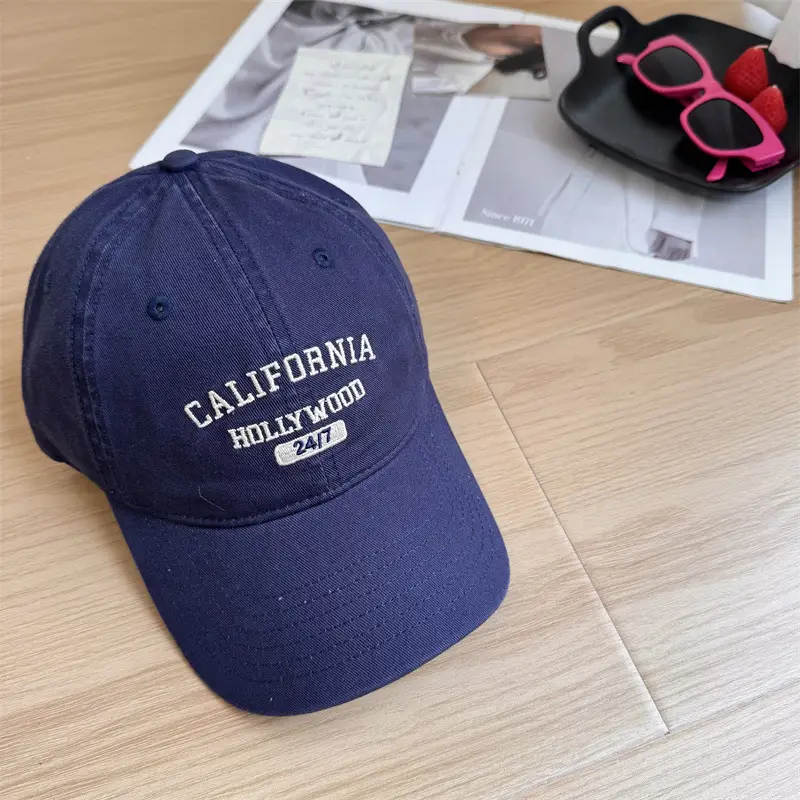 California Multicolor Letter Baseball Cap for Men Women