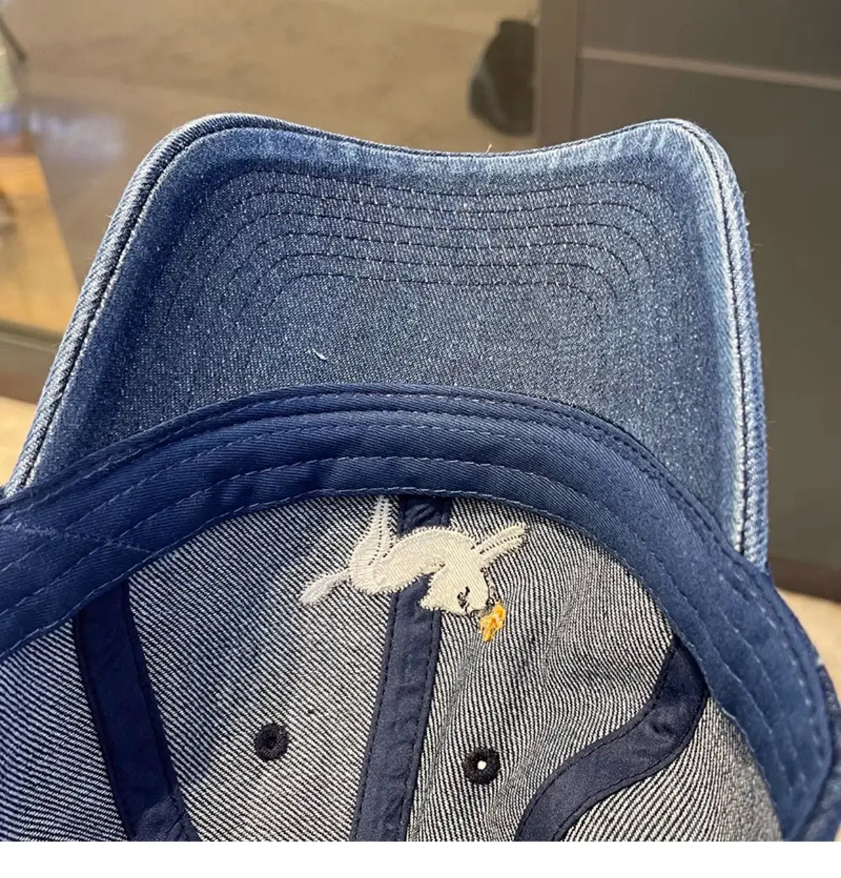 Cartoon Kitten Denim Baseball Cap for Kids Spring Summer — feature 10