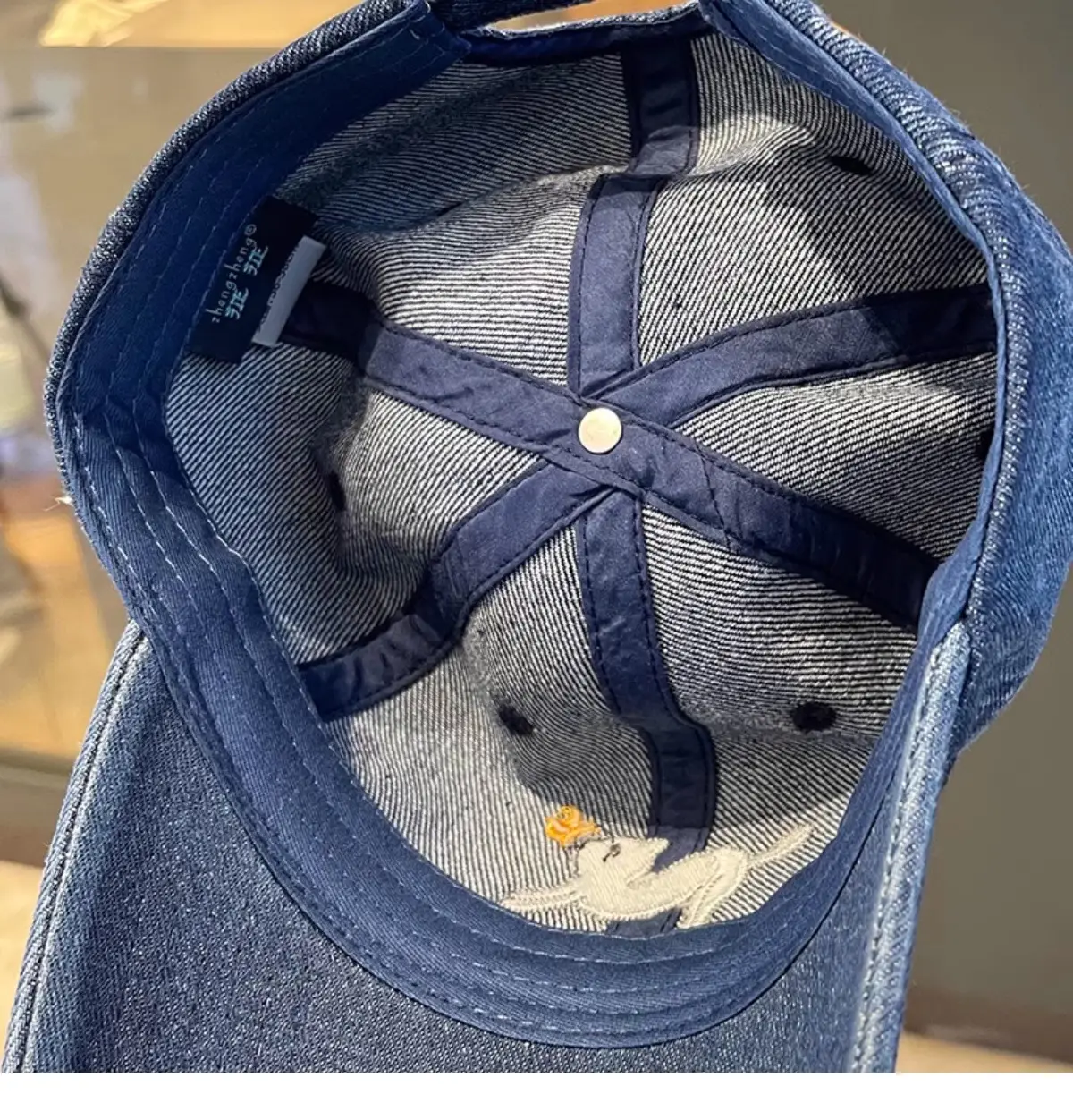 Cartoon Kitten Denim Baseball Cap for Kids Spring Summer — feature 12