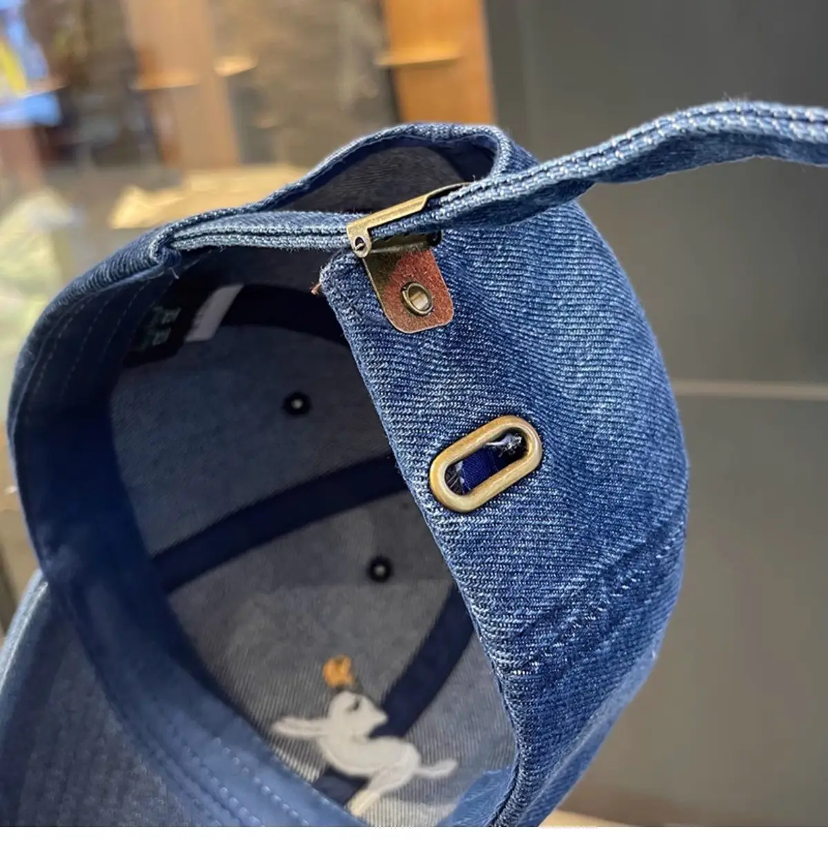 Cartoon Kitten Denim Baseball Cap for Kids Spring Summer — feature 14