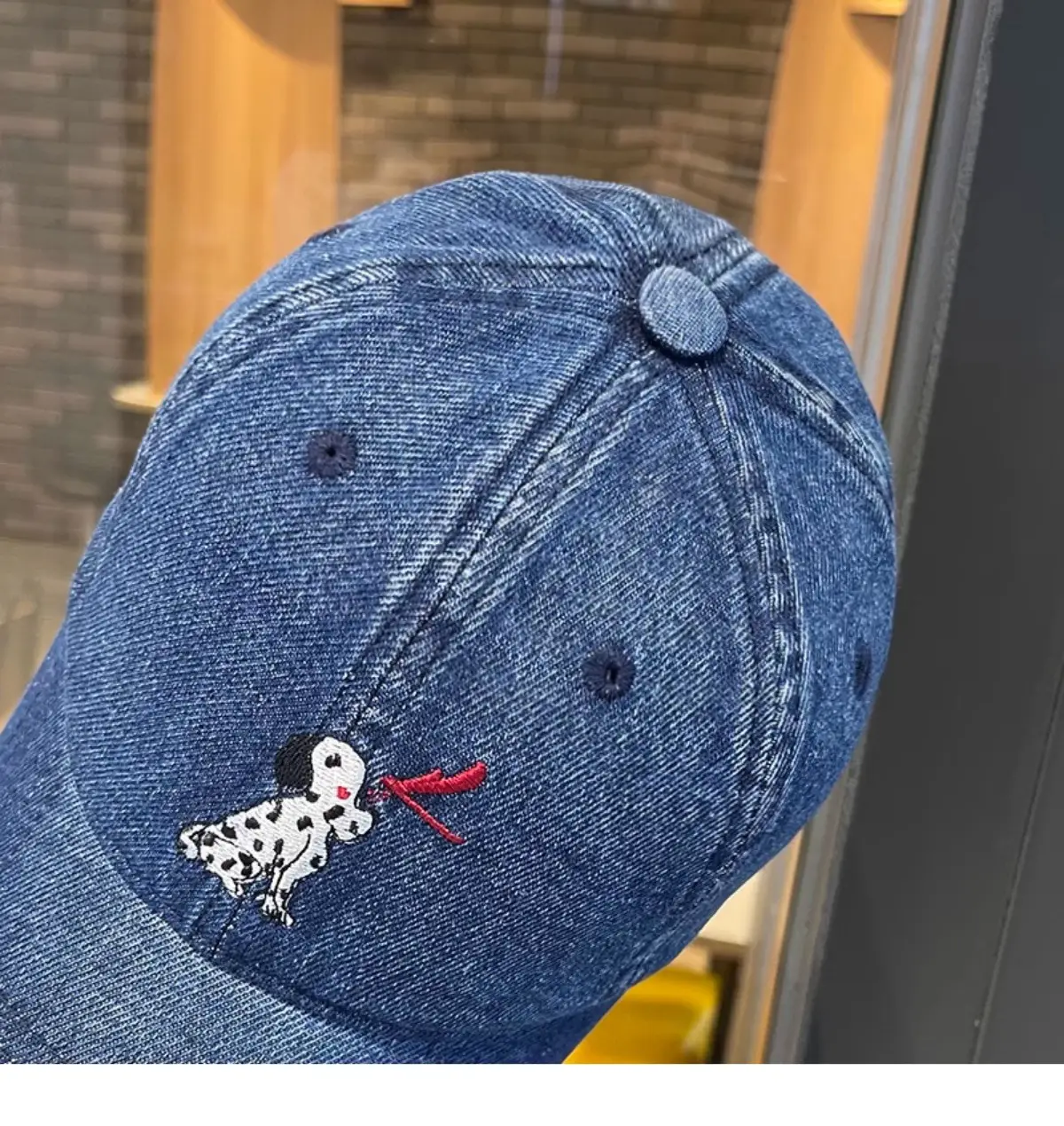Women Denim Cartoon Cap Sunshade Cap — feature 11
